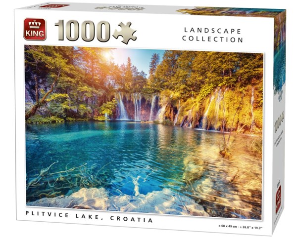 King International (05651) - "Plitvice, Croatia" - 1000 pieces puzzle