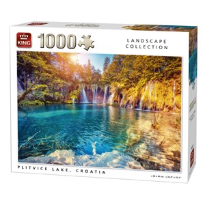 King International (05651) - "Plitvice, Croatia" - 1000 pieces puzzle