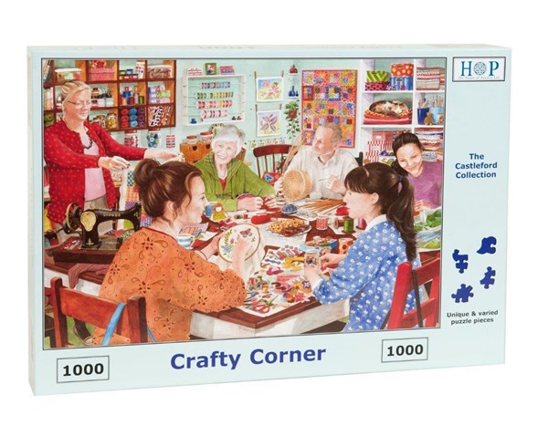 The House of Puzzles (3992) - "Crafty Corner" - 1000 pieces puzzle