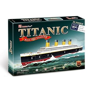 Cubic Fun (T4012H) - "The Titanic" - 35 pieces puzzle