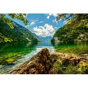 Castorland (C-151417) - "Lake Koenigsee in Germany" - 1500 pieces puzzle