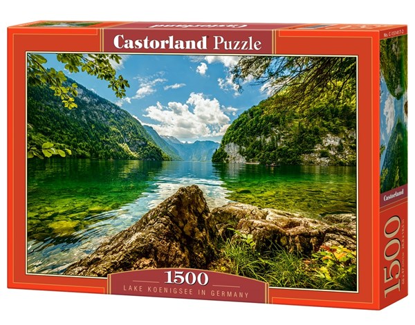 Castorland (C-151417) - "Lake Koenigsee in Germany" - 1500 pieces puzzle