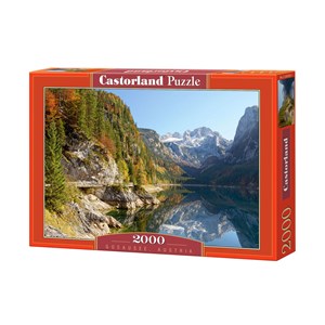 Castorland (C-200368) - "Gosausee, Austria" - 2000 pieces puzzle