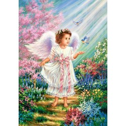 Castorland (B-52837) - "Love in my Father's Garden" - 500 pieces puzzle