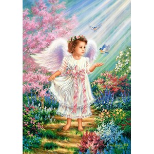 Castorland (B-52837) - "Love in my Father's Garden" - 500 pieces puzzle