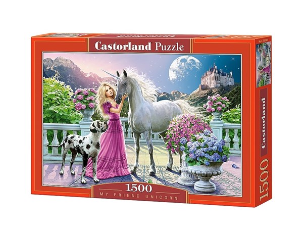 Castorland (C-151301) - "My Friend Unicorn" - 1500 pieces puzzle