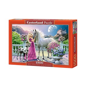 Castorland (C-151301) - "My Friend Unicorn" - 1500 pieces puzzle