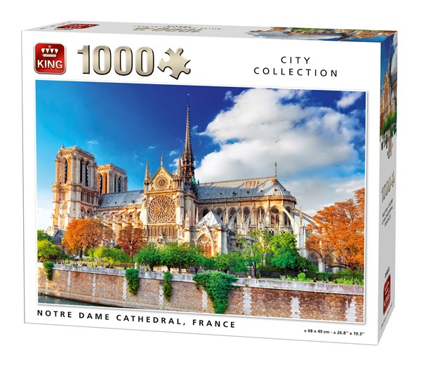 King International (05660) - "Notre Dame de Paris" - 1000 pieces puzzle