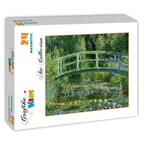 Grafika Kids (00230) - Claude Monet: "Water Lilies and the Japanese bridge, 1897-1899" - 24 pieces puzzle