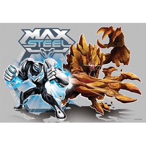 Trefl (16206) - "Max Steel, The Titans Fighting" - 100 pieces puzzle
