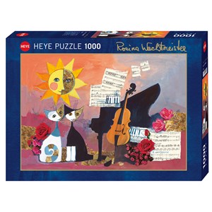 Heye (29449) - Rosina Wachtmeister: "Cello" - 1000 pieces puzzle