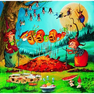 Grafika (02147) - François Ruyer: "The Witch" - 1500 pieces puzzle