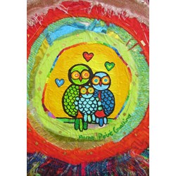 Grafika Kids (01741) - Anne Poire, Patrick Guallino: "Le Nid Porte-bonheur" - 100 pieces puzzle