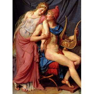 Grafika Kids (00364) - Jacques-Louis David: "The Loves of Paris and Helen, 1788" - 300 pieces puzzle