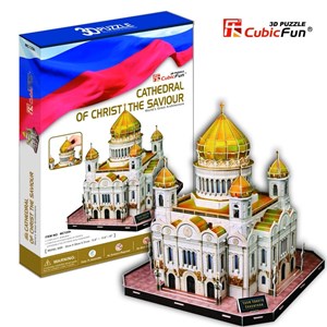 Cubic Fun (MC125H) - "Christ- Savior Cathedral of of Moscow" - 127 pieces puzzle