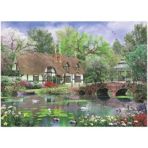 King International (85530) - Dominic Davison: "Cottage" - 1000 pieces puzzle