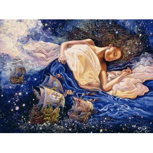 Grafika (00895) - Josephine Wall: "Astral Voyage" - 2000 pieces puzzle