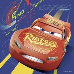 Ravensburger (06925) - "Cars 3" - 25 36 49 pieces puzzle