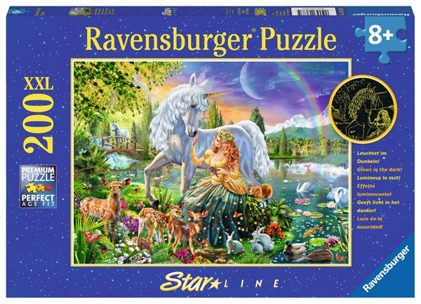 Ravensburger (13673) - "Magical Meet" - 200 pieces puzzle