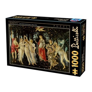 D-Toys (66954-RN05) - Sandro Botticelli: "Spring" - 1000 pieces puzzle