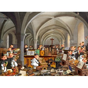 Grafika Kids (01445) - François Ruyer: "Scriptorium" - 300 pieces puzzle