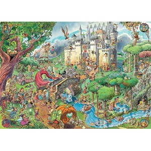 Heye (29414) - Hugo Prades: "Fairy Tales" - 1500 pieces puzzle
