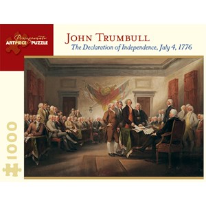 Pomegranate (AA676) - John Trumbull: "The Declaration of Independence, July 4, 1776" - 1000 pieces puzzle