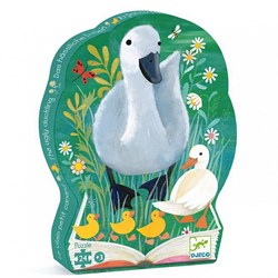 Djeco (07202) - "Vegetable Garden and Hens" - 24 pieces puzzle