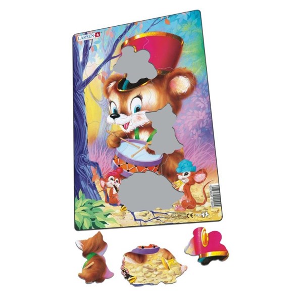 Larsen (CU1-2) - "Cute Animals" - 14 pieces puzzle