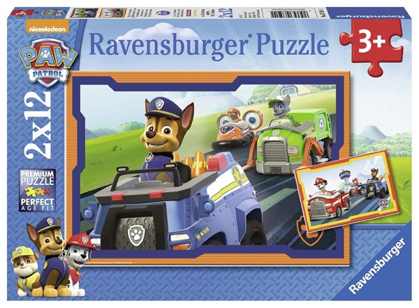 Ravensburger (07591) - "Paw Patrol" - 12 pieces puzzle