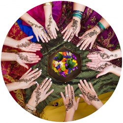 Grafika (Wood-00006) - "Indian Women" - 80 pieces puzzle