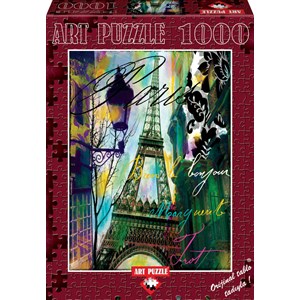 Art Puzzle (4459) - "Bonjour" - 1000 pieces puzzle