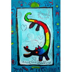 Grafika Kids (01739) - Anne Poire, Patrick Guallino: "Loup Heureux" - 12 pieces puzzle