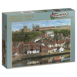 Falcon (11142) - "Whitby Harbour" - 1000 pieces puzzle