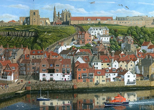 Falcon (11142) - "Whitby Harbour" - 1000 pieces puzzle