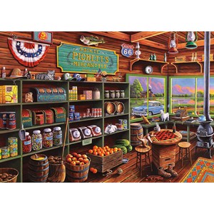 Buffalo Games (3695) - Geno Peoples: "Rickie Pickett's Mercantile" - 500 pieces puzzle