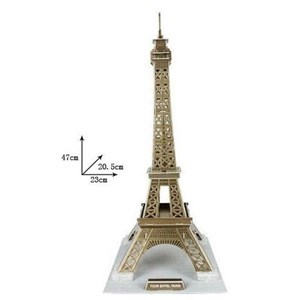 Cubic Fun (C044H) - "Eiffel Tower" - 35 pieces puzzle