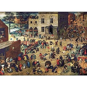 Puzzle Michele Wilson (A904-1200) - Pieter Brueghel the Elder: "Children's Games" - 1200 pieces puzzle