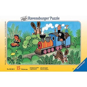 Ravensburger (06349) - "Little Mole, Engine Driver" - 15 pieces puzzle