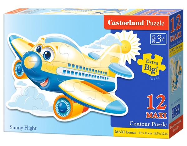 Castorland (B-120031) - "Sunny Flight" - 12 pieces puzzle