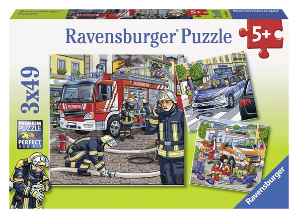 Ravensburger (09335) - "The Rescue" - 49 pieces puzzle