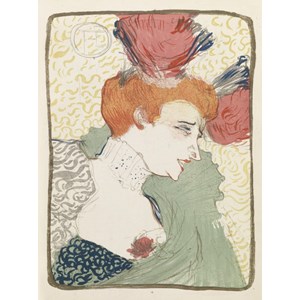 Grafika (00173) - Henri de Toulouse-Lautrec: "Mademoiselle Marcelle Lender, 1895" - 2000 pieces puzzle