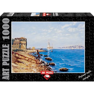 Art Puzzle (81067) - "Maiden's Tower, Istanbul" - 1000 pieces puzzle