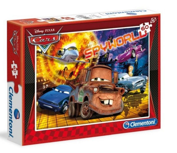 Clementoni (08401) - "Cars" - 60 pieces puzzle