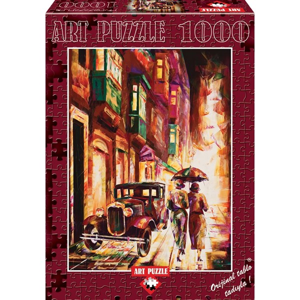 Art Puzzle (4426) - "Valletta Twilight" - 1000 pieces puzzle