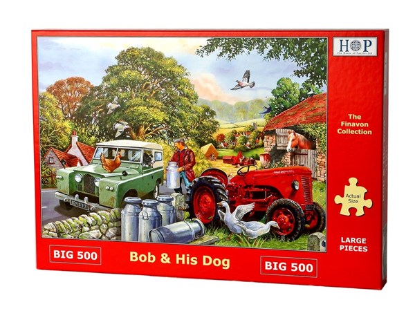The House of Puzzles (4340) - "Bob & His Dog" - 500 pieces puzzle