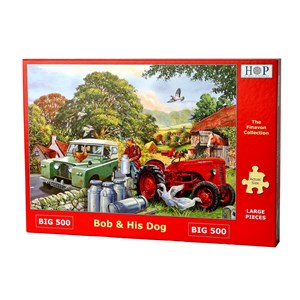The House of Puzzles (4340) - "Bob & His Dog" - 500 pieces puzzle