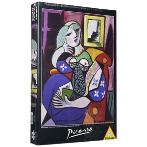 Piatnik (534140) - Pablo Picasso: "Lady with book" - 1000 pieces puzzle