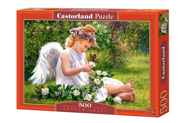 Castorland (B-51991) - "The garden angel" - 500 pieces puzzle