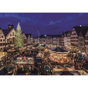 Jumbo (18553) - "Frankfurt Christmas Market, Germany" - 1000 pieces puzzle